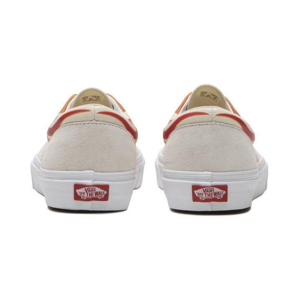 VANS VN0A4BV4223 ERA CLASSIC WHITE WITH FLAMES MENS LACE UP SHOES main image 4